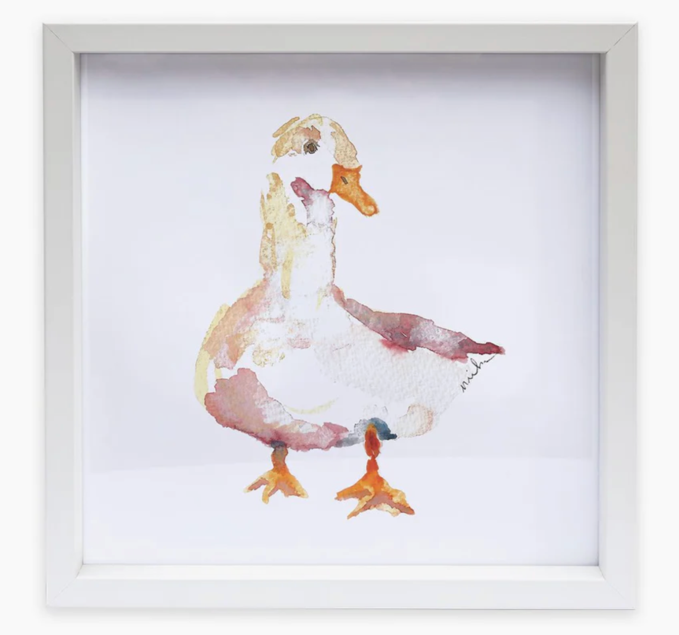 Duck Framed Print