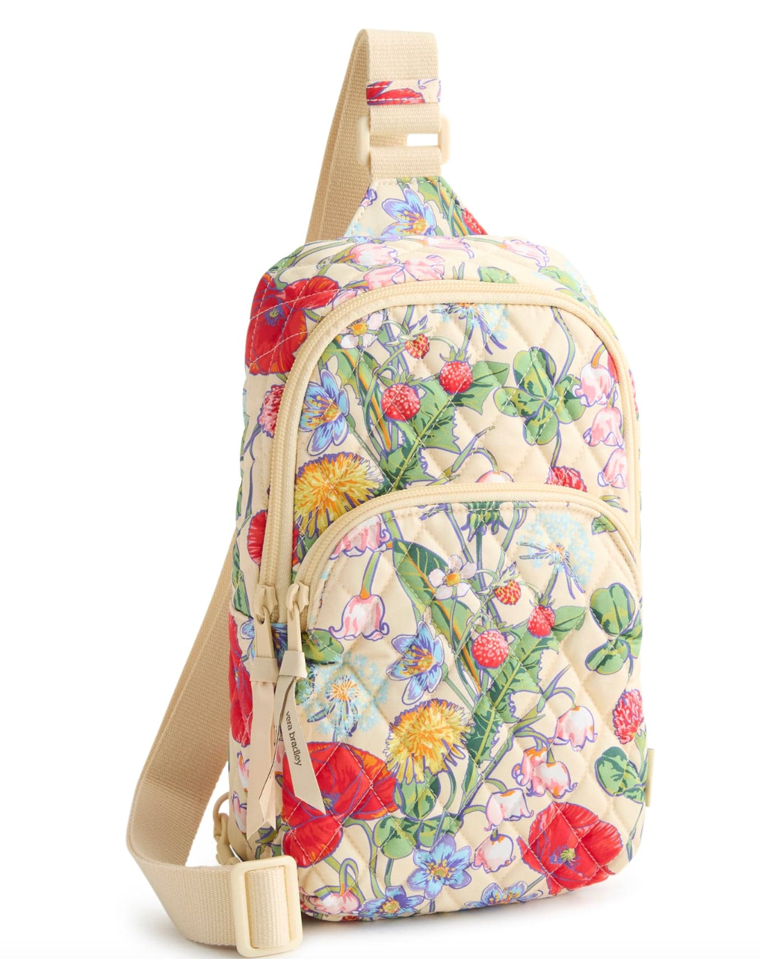 Lorman Sling Backpack-All the Pretty Wildflowers