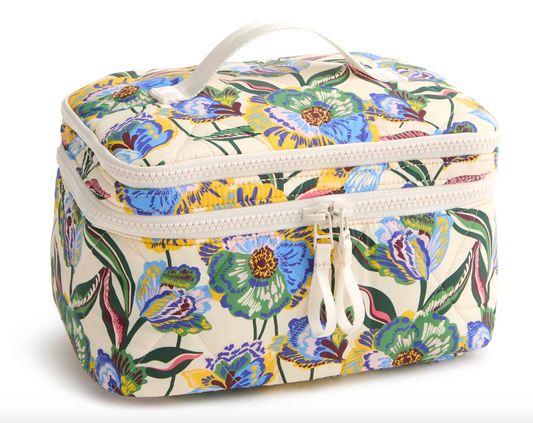 Brush Up Cosmetic Case- Gardenia Garden