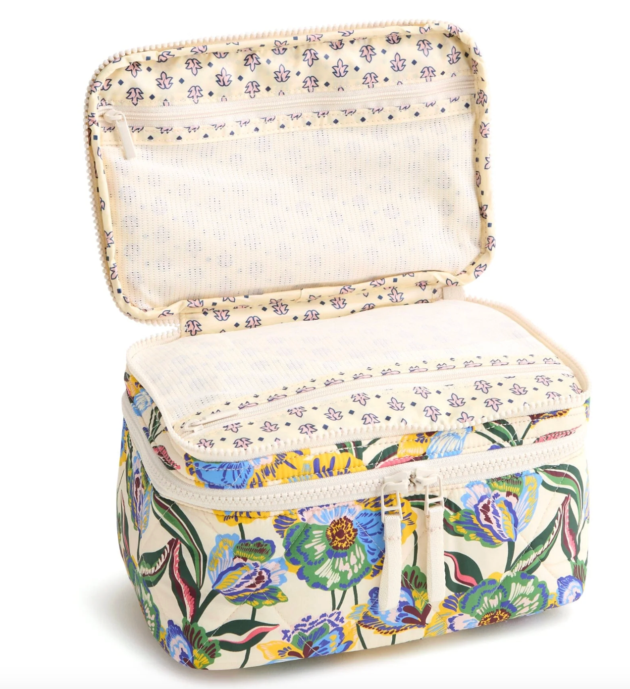 Brush Up Cosmetic Case- Gardenia Garden