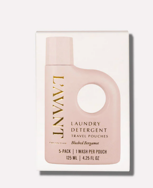 Laundry Detergent Travel Pack (Set of 5)- Blushed Bergamot