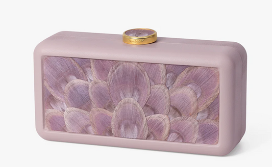 Le Marais Clutch-Pink Peacock