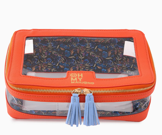 Orange Tile Storage Bag