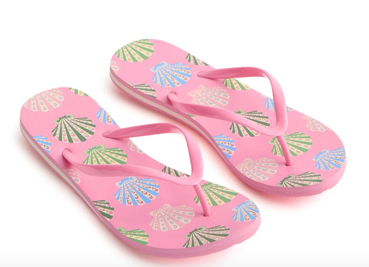 Flip Flops- Cottage Shells