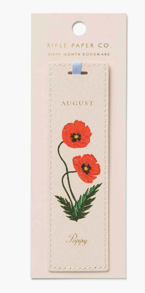 Birth Month Bookmark