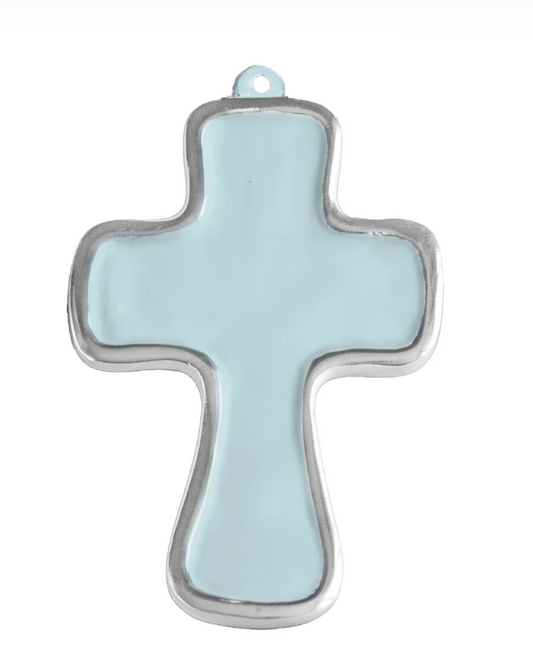 ENCANTO Athens Cross Ornament (Sky Blue)
