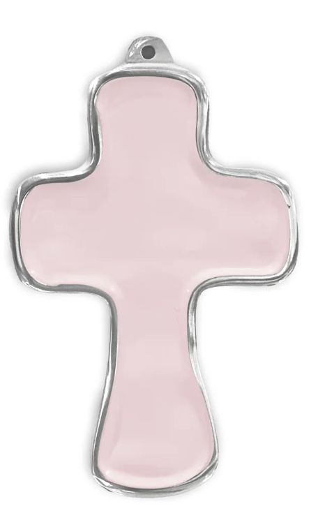 ENCANTO Athens Cross Ornament (Camellia)