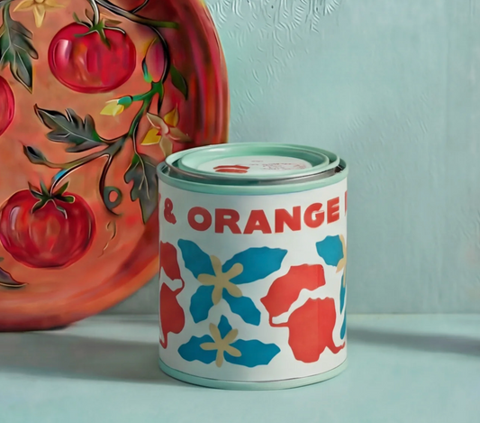 Beet & Orange 6 oz Tin Rewined Market Candle