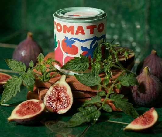 Fig & Tomato Vine 6 oz Tin Rewined Market Candle