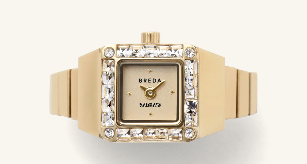 Dalmata Time Ring-Gold