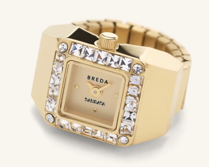 Dalmata Time Ring-Gold