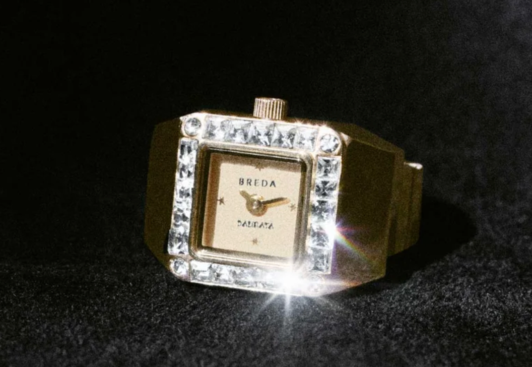 Dalmata Time Ring-Gold
