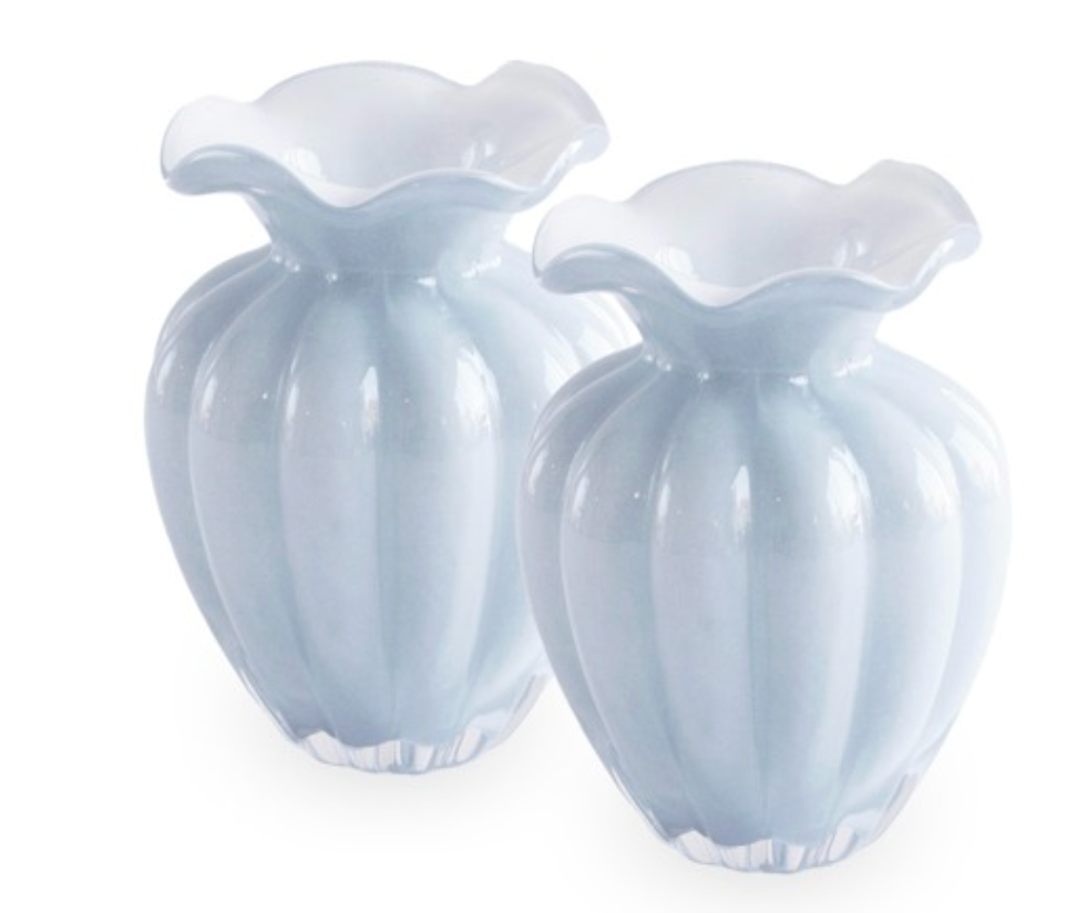 GLASS Vento Small Vase (Periwinkle)