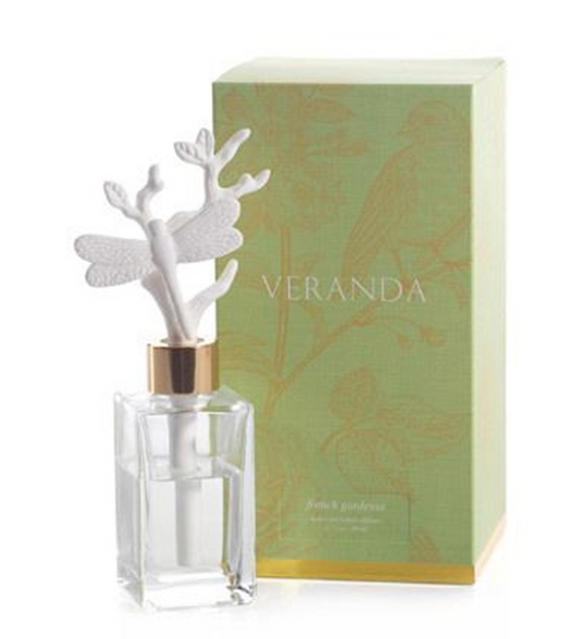 Veranda Dragonfly Porcelain Diffuser - French Gardenia
