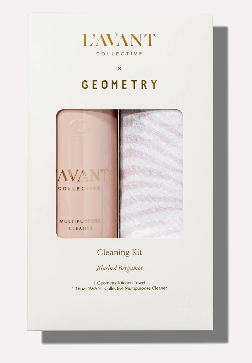 L'AVANT x Geometry Cleaning Kit - Blushed Bergamot