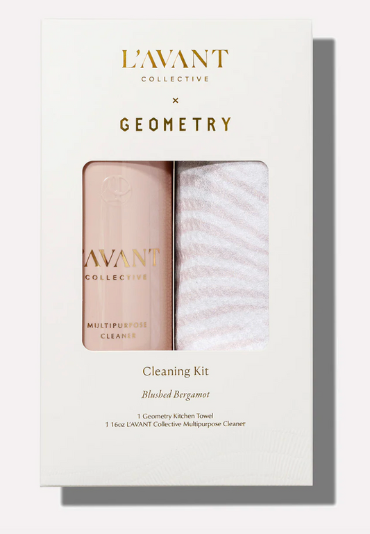 L'AVANT x Geometry Cleaning Kit - Blushed Bergamot