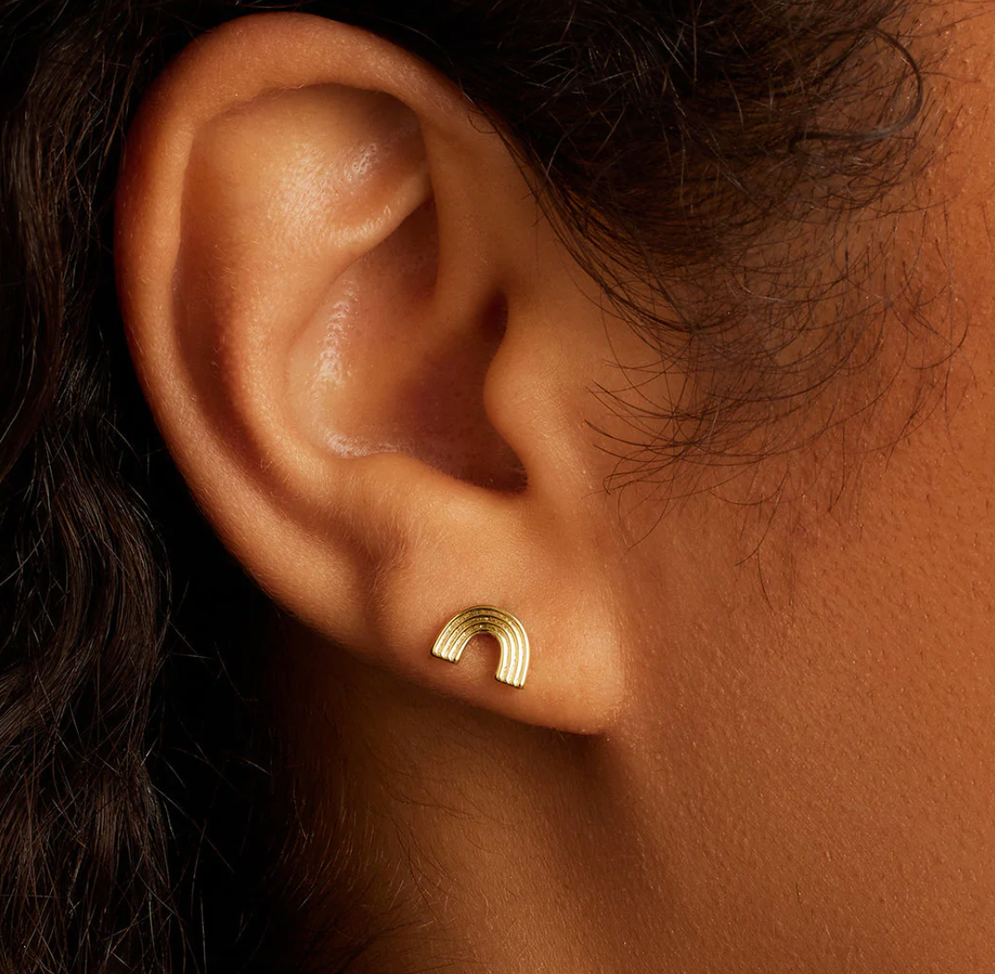 Retro Rainbow Studs
