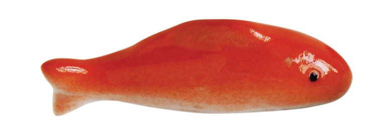Small Stoneware Floating Fish
