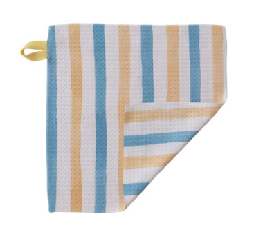 Printed Recycled Microfibre Two-Sided Dish Cloth, 8 Styles