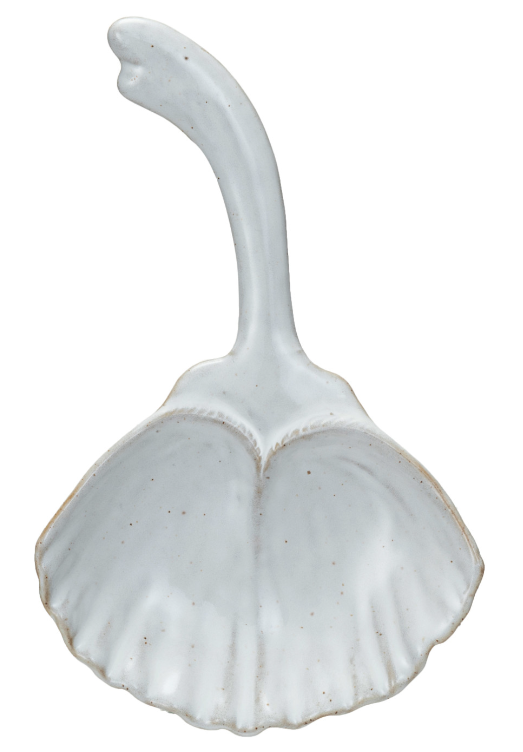 Stoneware Flower Shaped Dish (Each One Will Vary)