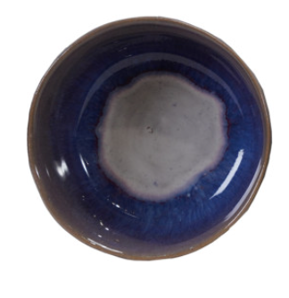 Stoneware Dish, Reactive Glaze, 4 Colors (Each One Will Vary)