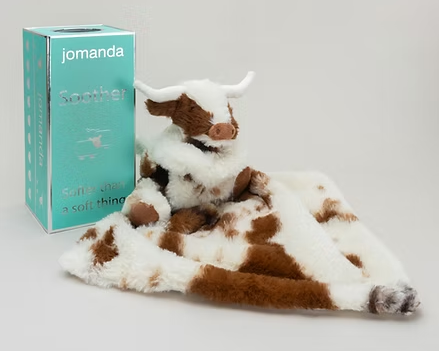 Texas Cream/Brown Toy Soother + Gift Box