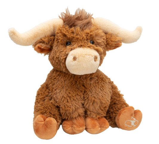 Small Longhorn Brown Cow