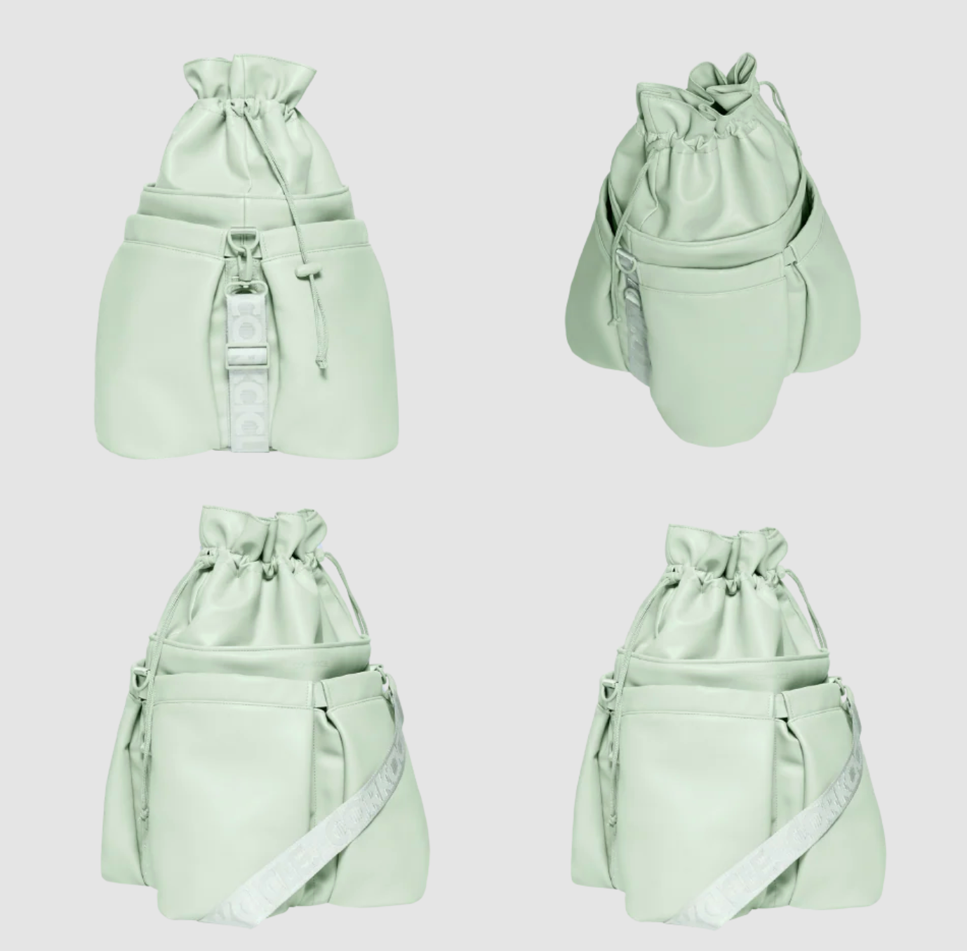 Corckcicle-Beverage Bucket Bag- Sage Mist
