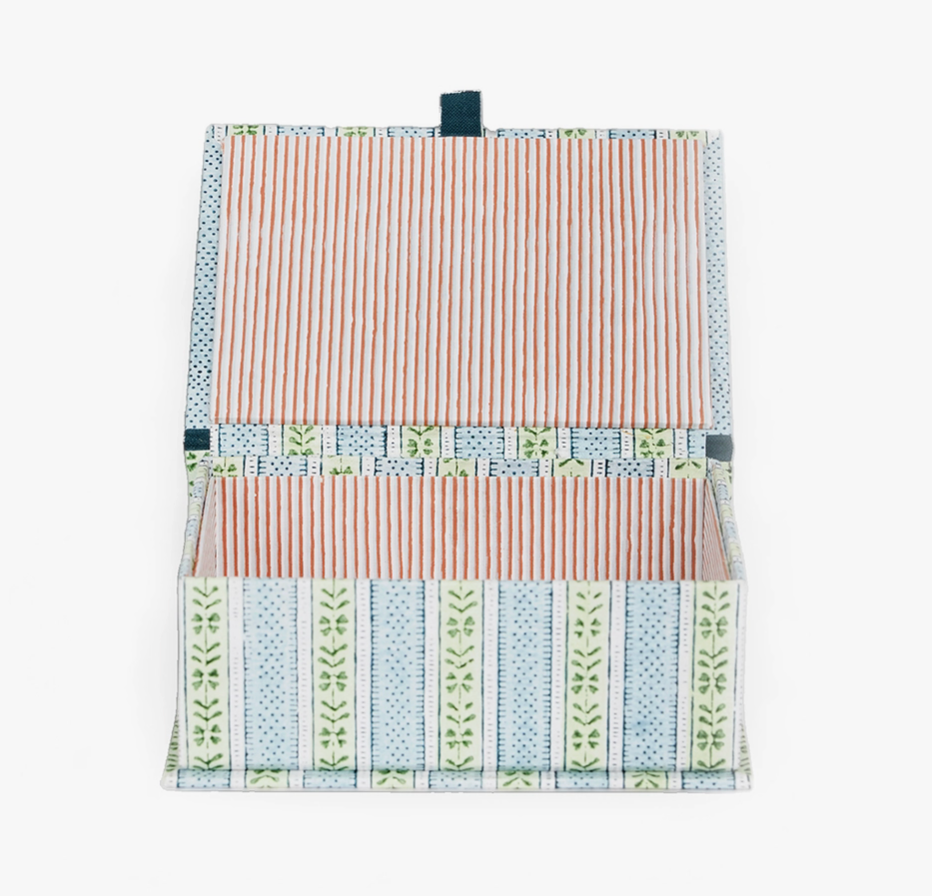 Block-Printed Keepsake Box - Sky Rhea & Vana