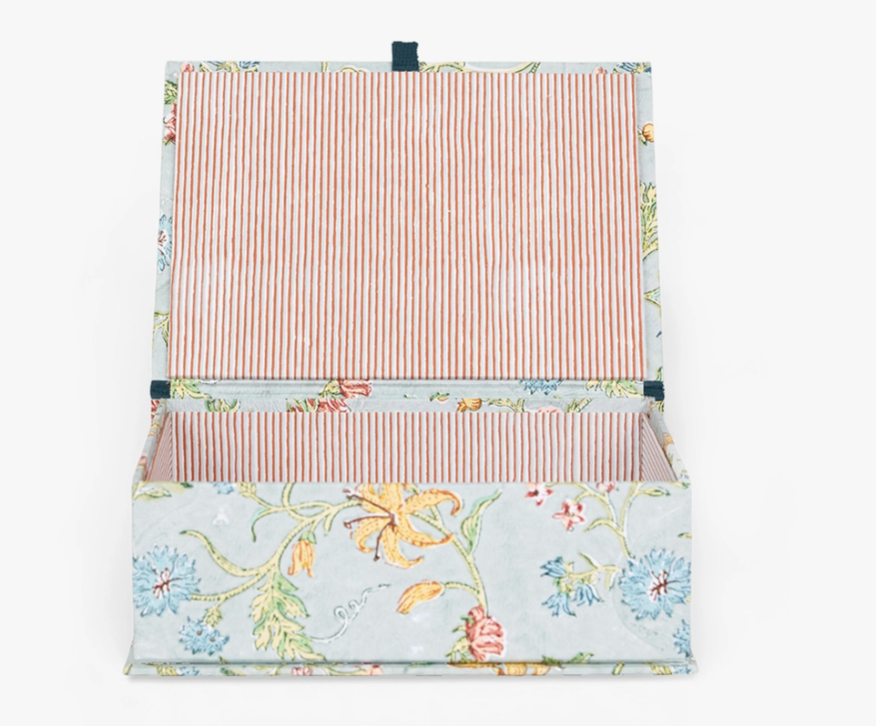 Block-Printed Keepsake Box - Sky Rhea & Vana