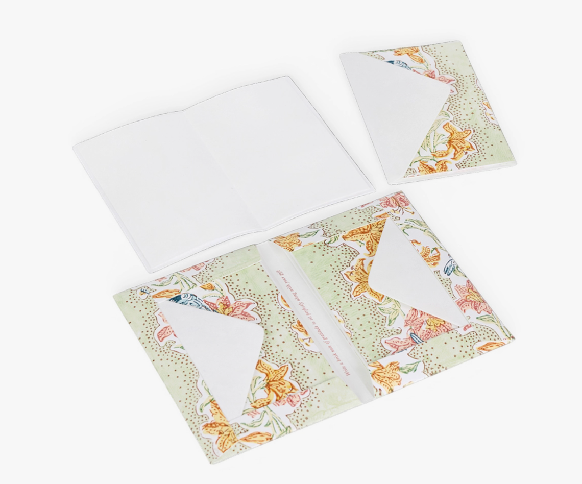 Block Printed Greeting Card Set - Mint Meher