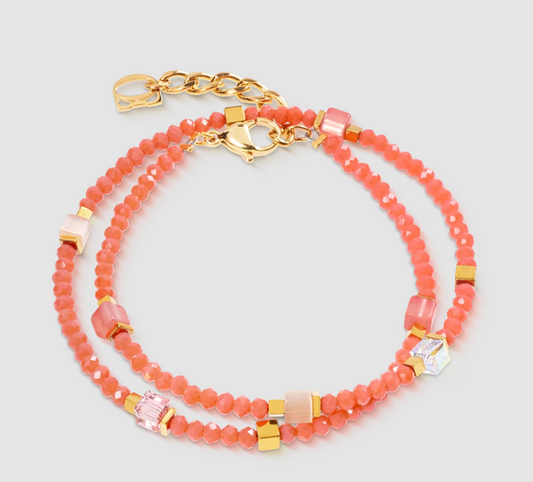 Joyful Colours Flex Bracelet Gold Orange