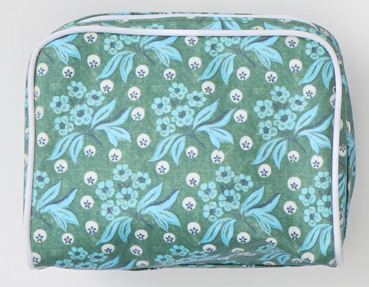 Leah O'Connell x Weezie Small Patterned Toiletry Bag