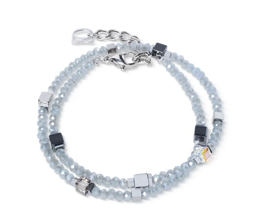 Joyful Colours Flex Bracelet Silver Grey