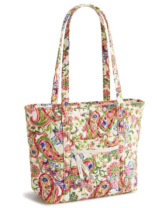 Small Original Vera Tote- Vibrant Paisley