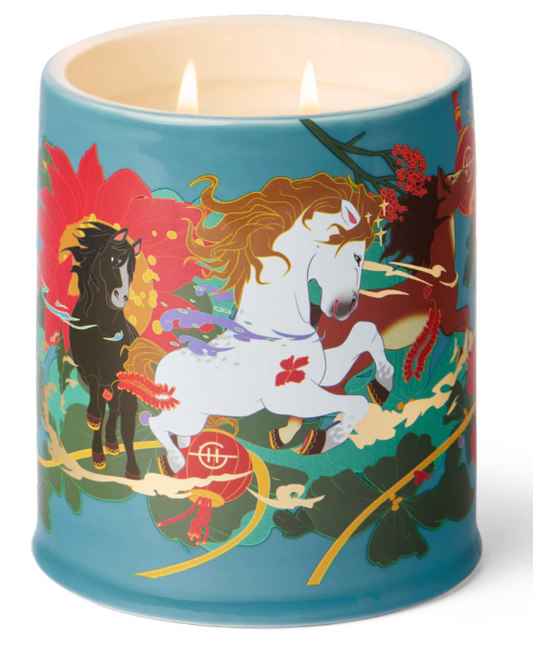 Freedom of the Horse Candle