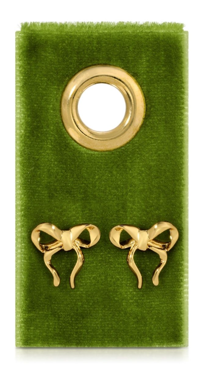 Organically tied bows on Velvet Tag