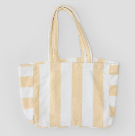 Beach Bag- Sand Stripe