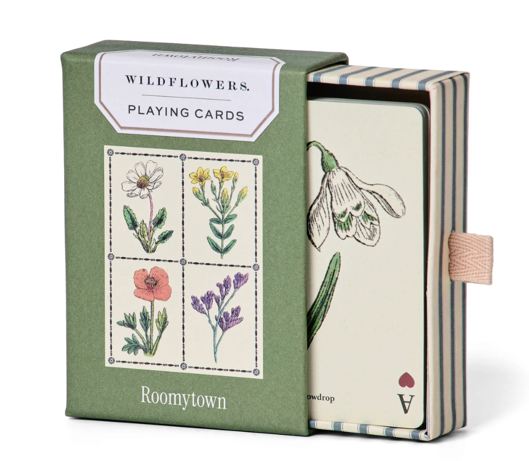 Wildflowers Single Playing Card Deck