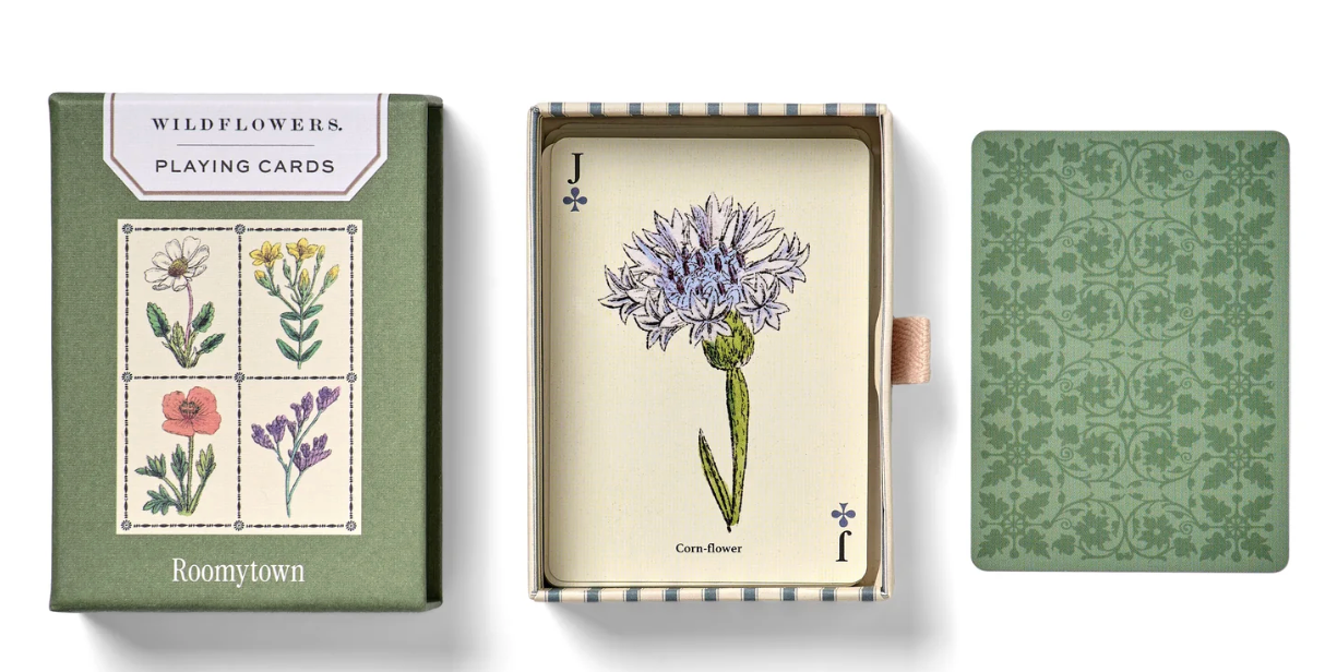 Wildflowers Single Playing Card Deck