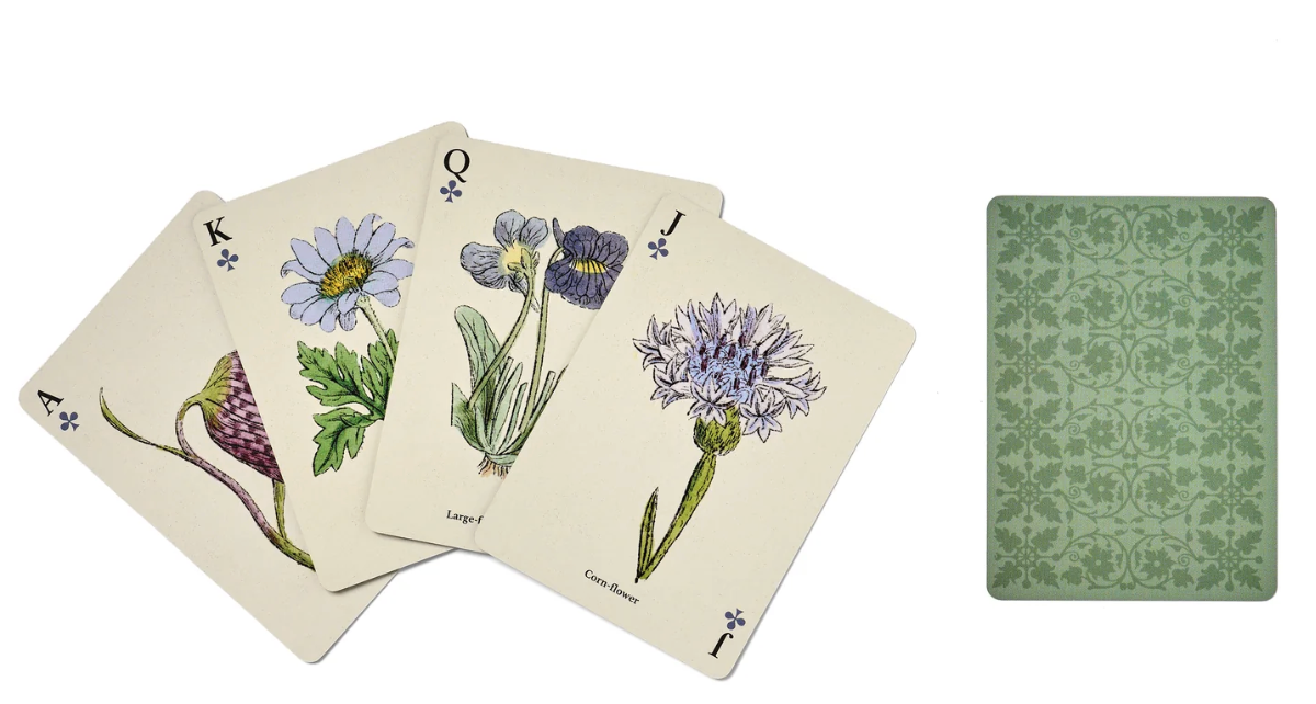 Wildflowers Single Playing Card Deck