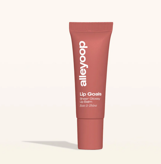 Lip Goals Glossy Lip Balm in Rose & Shine