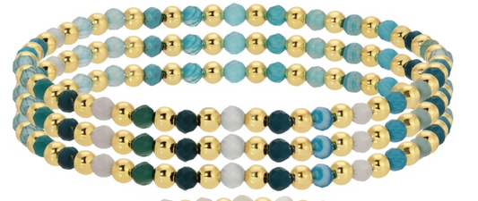 Assorted 3mm Stretch Bracelets
