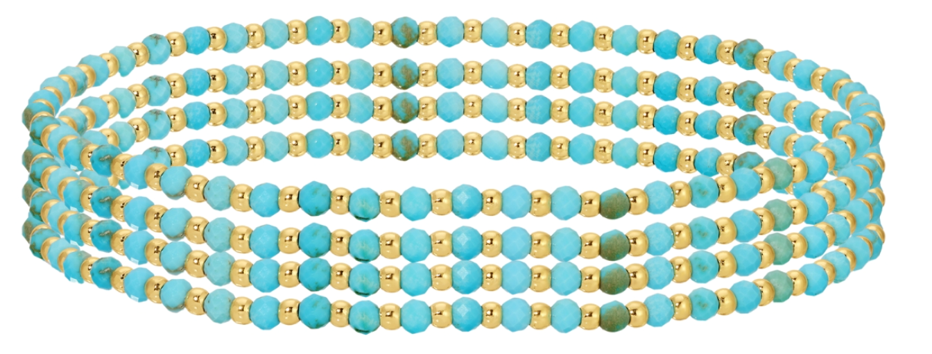 Assorted Stone and Beaded Bracelet