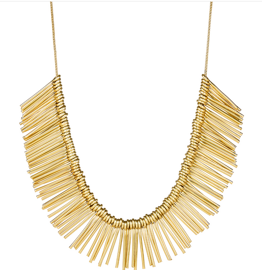 Gold Spike Necklace