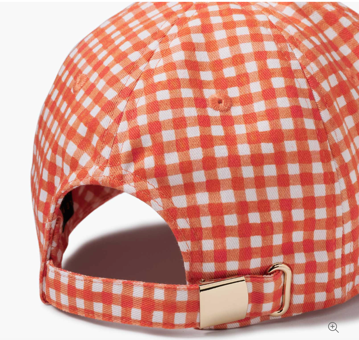 Gingham Cherries Baseball Cap