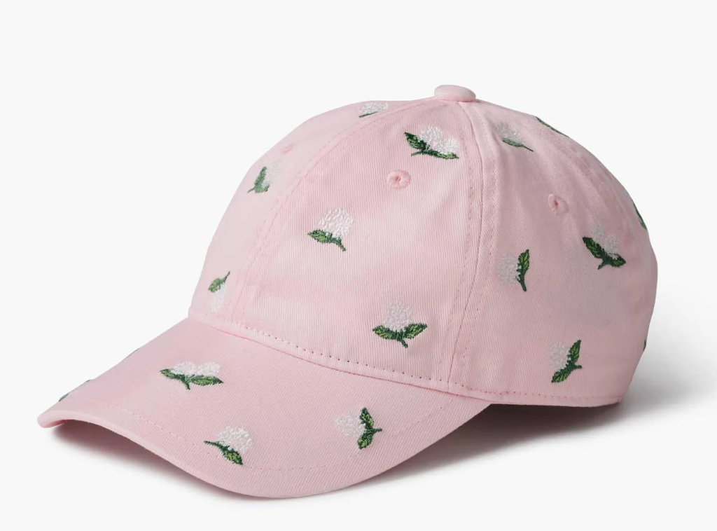 Pink Hydrangea Baseball Cap