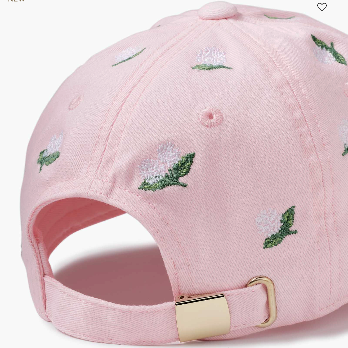 Pink Hydrangea Baseball Cap