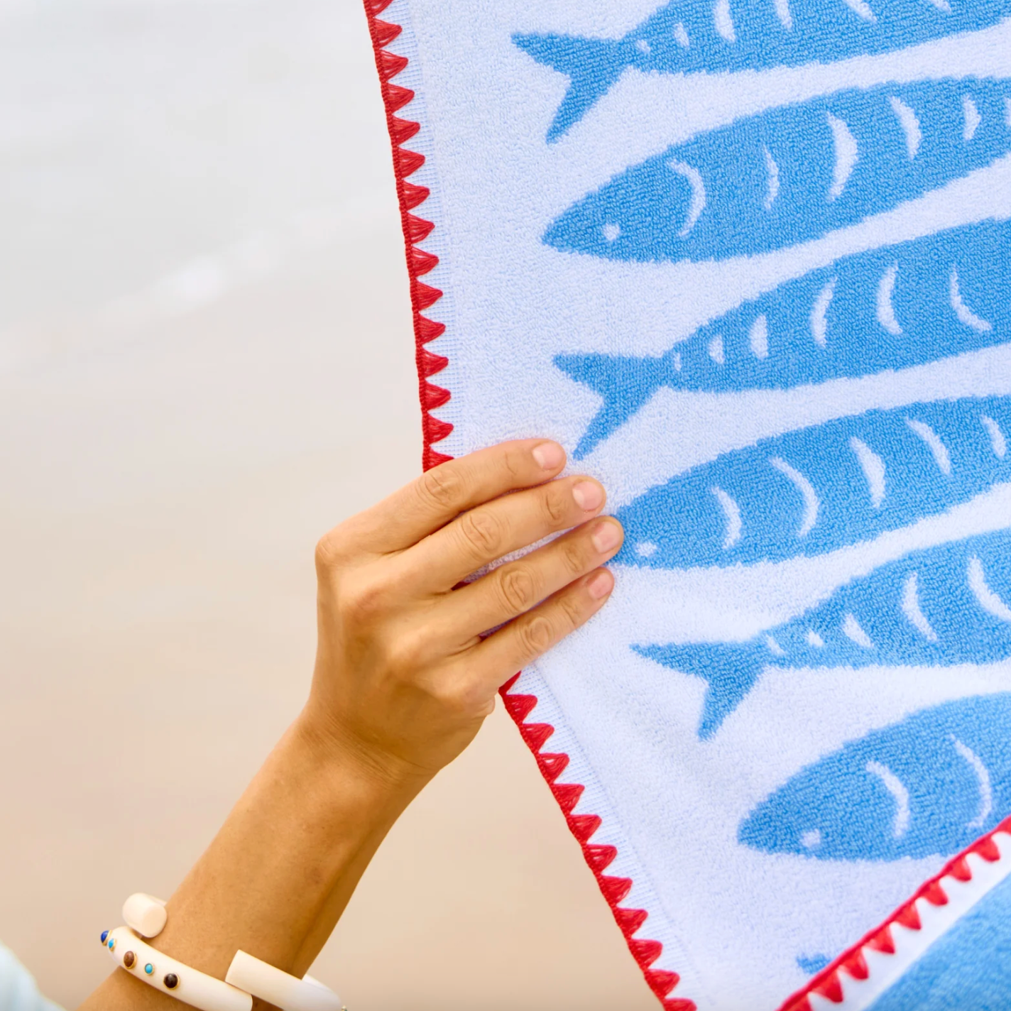 Beach Towel- Aegean Tide