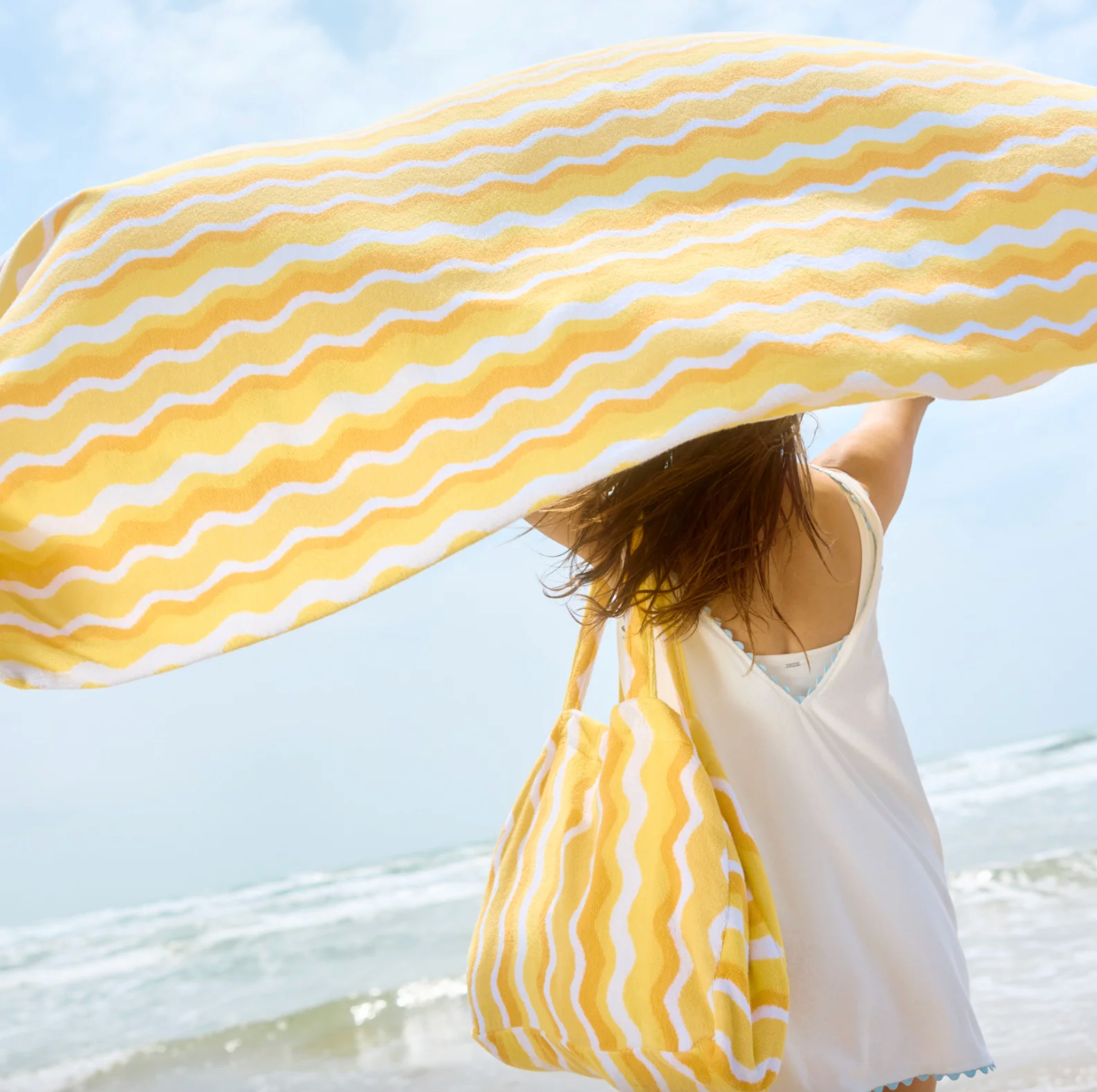 Beach Towel- Spritz Squiggle